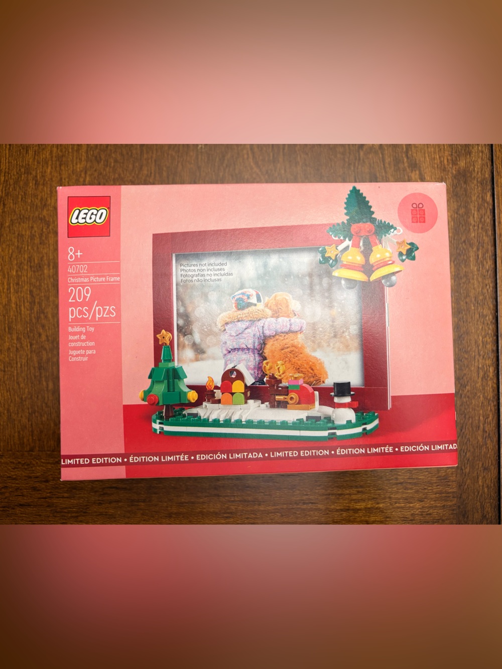 Lego Christmas Picture Frame Set (40702) *SEALED* Limited Edition GWP